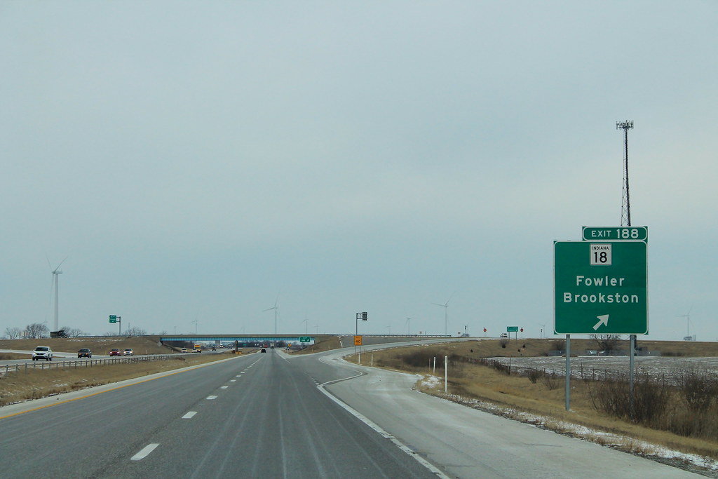 I-65 North - Exit 188 - IN18
