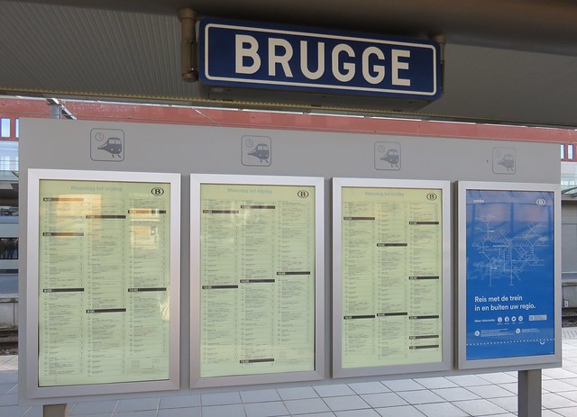 Station Brugge (Bruges, Belgium)