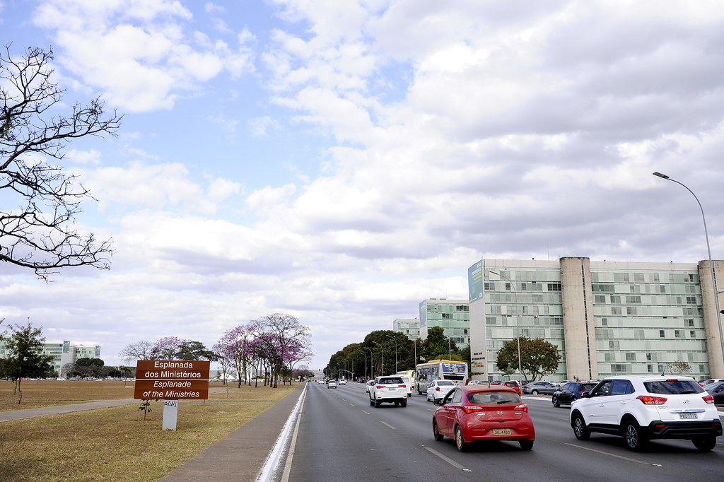 Imagens de Brasília - Esplanada dos Ministérios