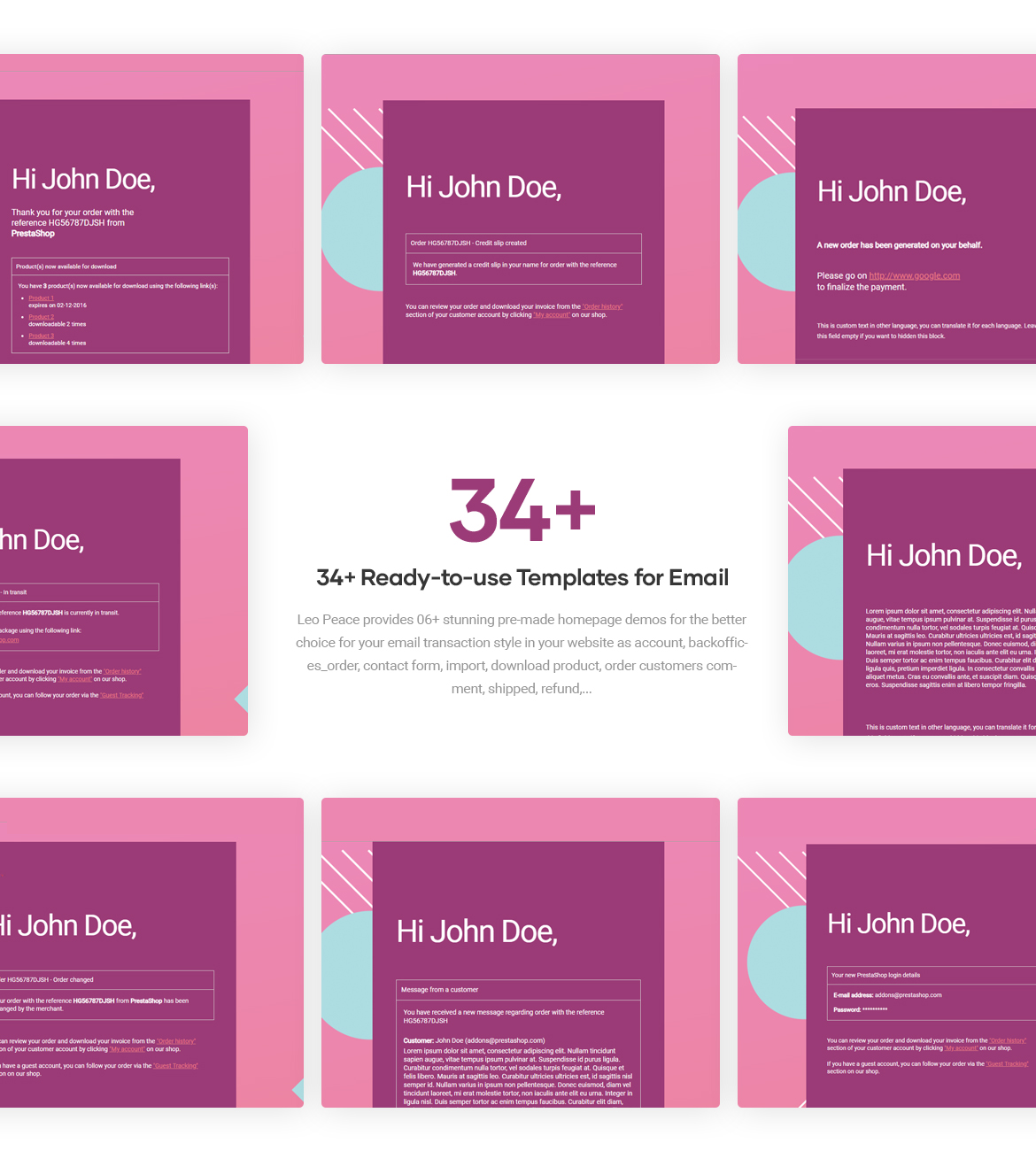 34+ Useful Built-in Email Template