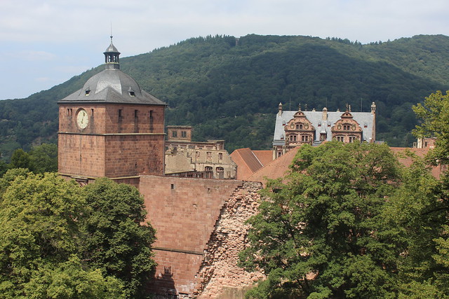 Monday 29th July 2019. Schloss Heidelberg, Baden-Wurttemberg, Germany.
