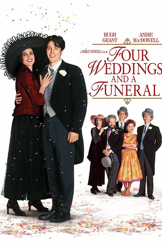 Four Weddings and a Funeral - Poster 4