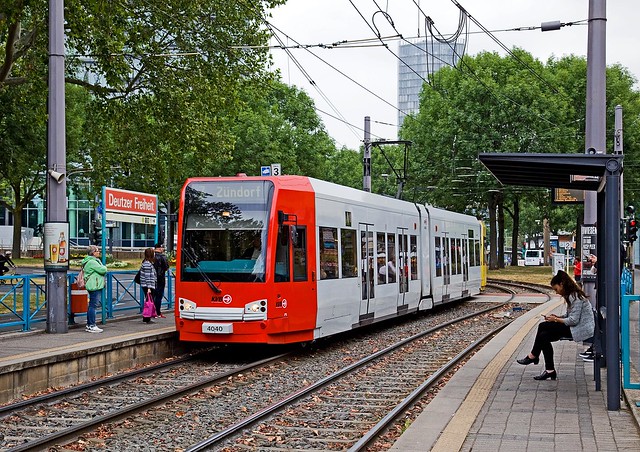 Köln Stadtbahn, Cologne, Germany, July 2019