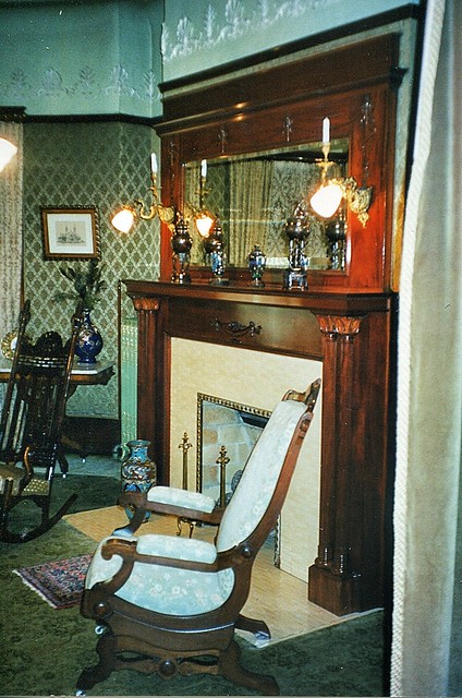 Grand Rapids  Michigan  - Ralph Voigt House and Museum  - Heritage Hill -  Period  Living Room