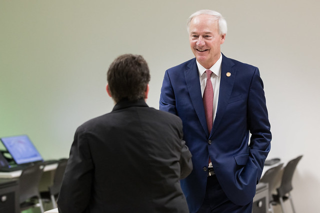 Governor Asa Hutchinson's Visit: Cybersecurity Lab | 7/30/19