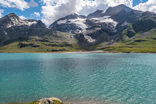 Lago Bianco, Persgletscher