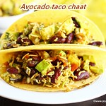 Avocado Taco chaat recipe