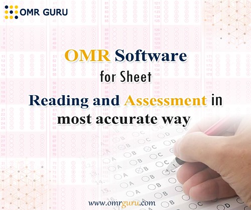 OMR software for sheet reading and assessment accurately