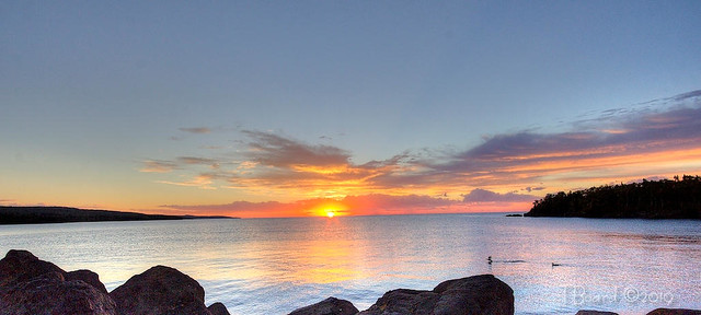 sunrise - lake Superior