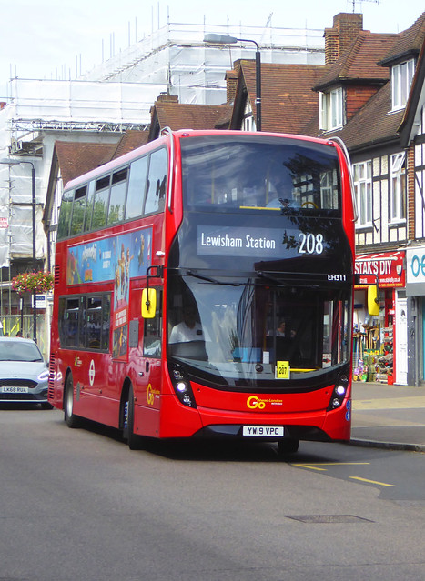 GAL EH311 - YW19VPC - HGH STREET ORPINGTON - WED 31ST JULY 2019