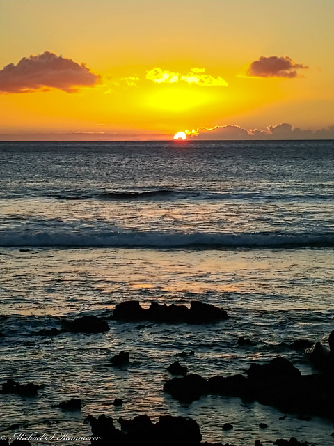 Sunset at the Fairmont Orchid