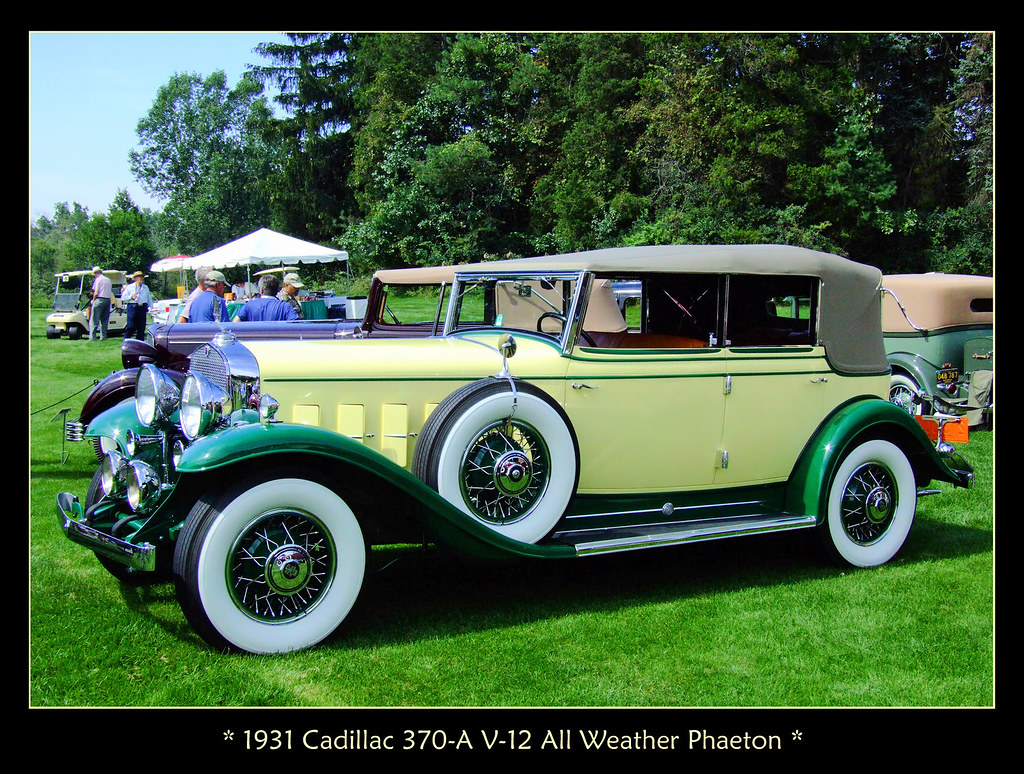 1931 Cadillac 370-A V-12 All Weather Phaeton