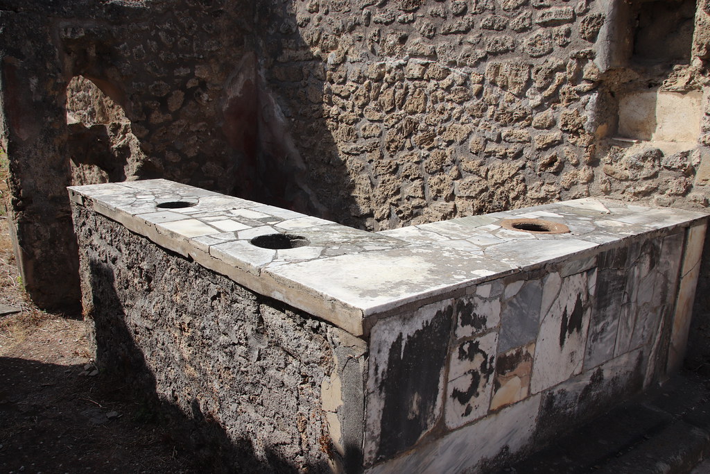 Pompeii Ruins: Kitchen Stoves