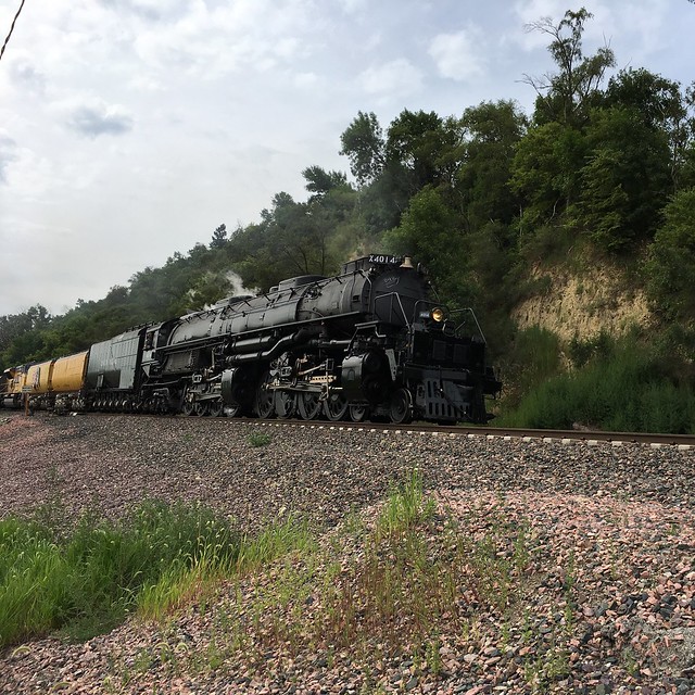 Union Pacific Big Boy 4014 Between Crescent and Council Bluffs [2]