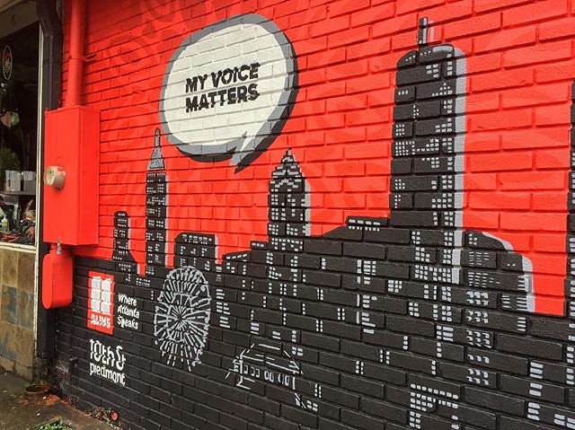 kvpatlanta Speak up! Street art with a message from my mo… | Flickr