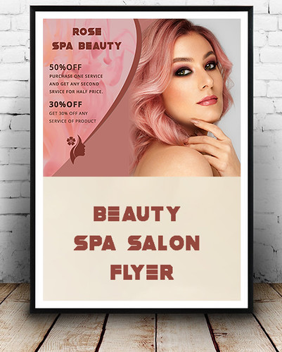 i will design amazing salon flyer | by puja nandi