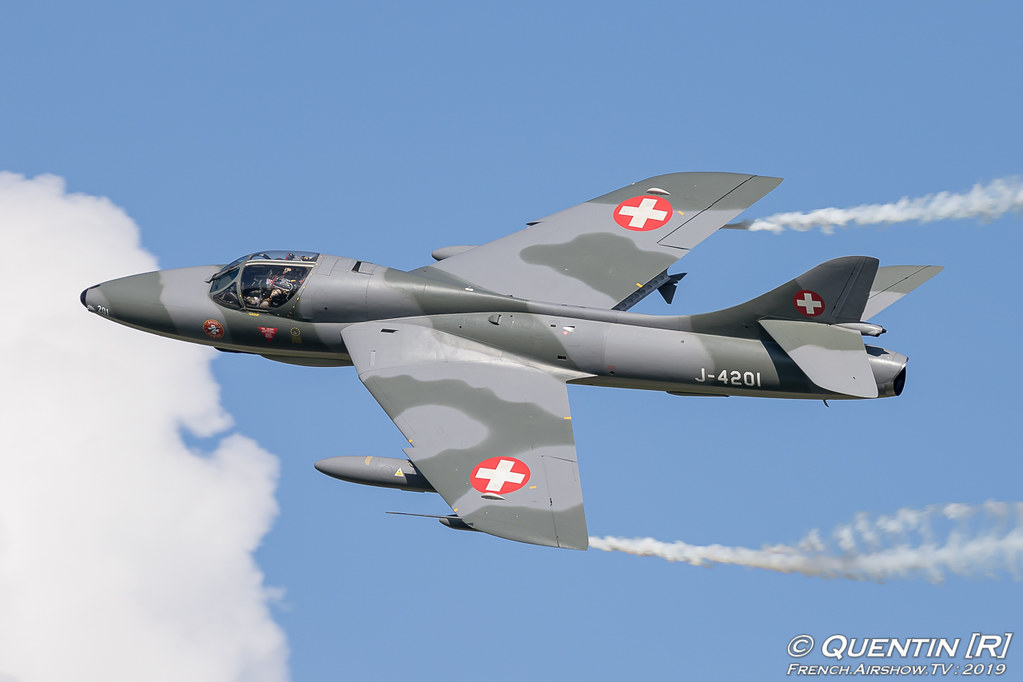 HB-RVR Hawker Hunter T68 AmiciDellHunter swiss AeroLac Annecy 2019 AÉROLAC photo Canon Sigma France French Airshow TV photography Airshow Meeting Aerien 2019