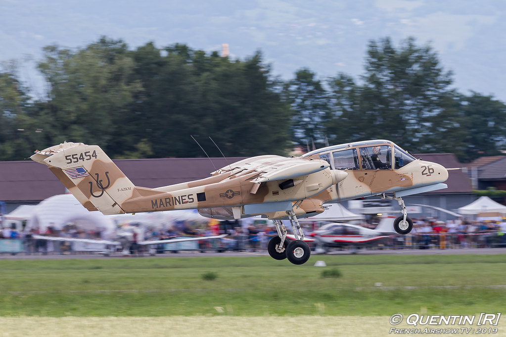 OV 10 Bronco 99+24 musee europeen de l'aviation de chasse de Montelimar AeroLac Annecy 2019 AÉROLAC photo Canon Sigma France French Airshow TV photography Airshow Meeting Aerien 2019