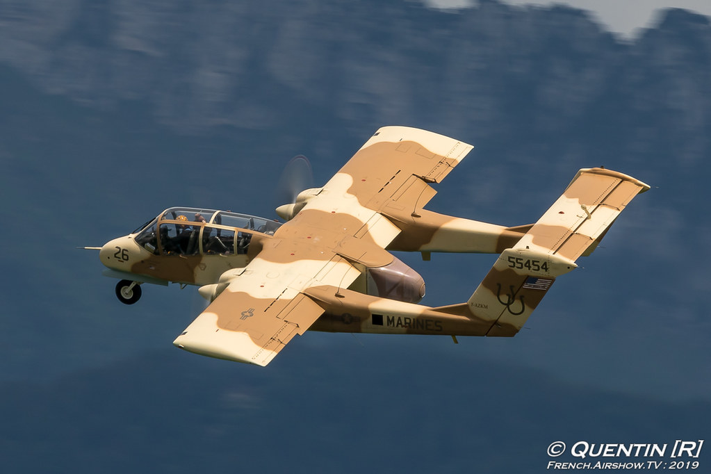 OV 10 Bronco 99+24 musee europeen de l'aviation de chasse de Montelimar AeroLac Annecy 2019 AÉROLAC photo Canon Sigma France French Airshow TV photography Airshow Meeting Aerien 2019