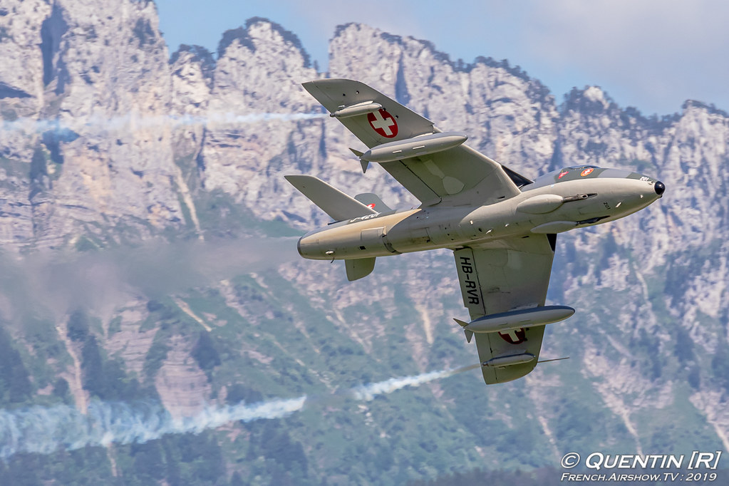 HB-RVR Hawker Hunter T68 AmiciDellHunter swiss AeroLac Annecy 2019 AÉROLAC photo Canon Sigma France French Airshow TV photography Airshow Meeting Aerien 2019