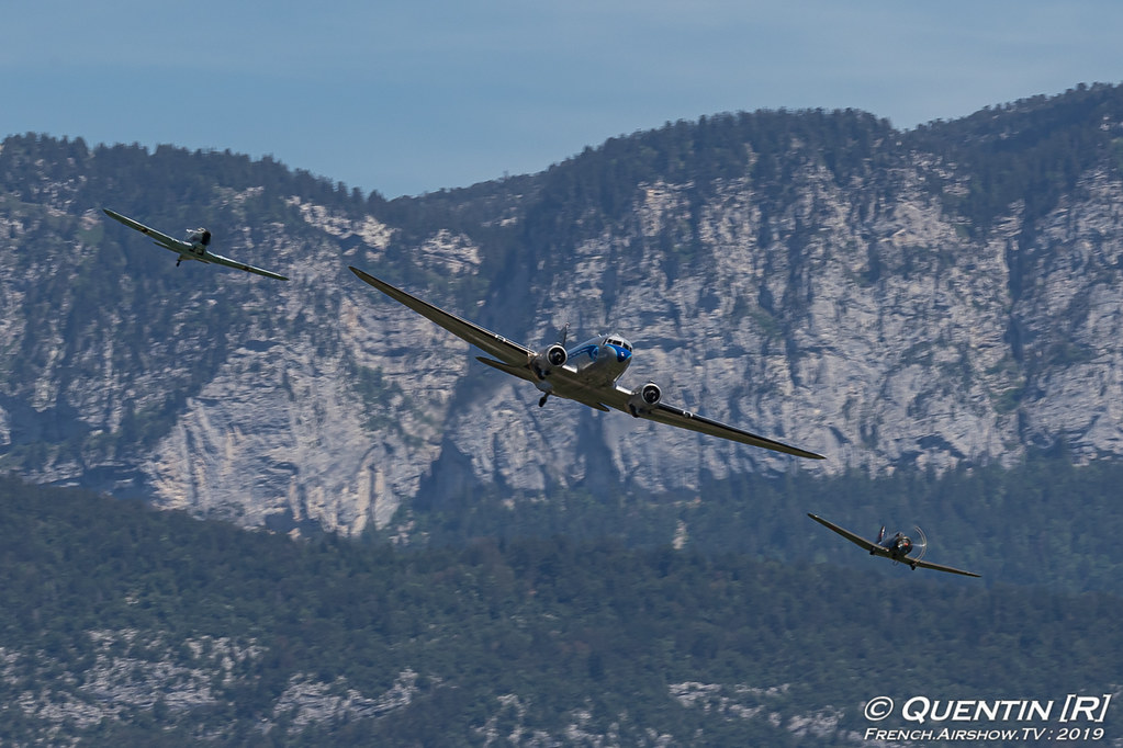 Douglas DC-3C - F-BBBE AeroLac Annecy 2019 AÉROLAC photo Canon Sigma France French Airshow TV photography Airshow Meeting Aerien 2019