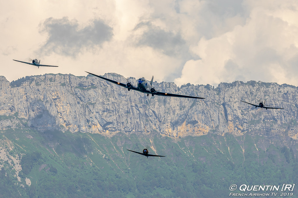Douglas DC-3C - F-BBBE AeroLac Annecy 2019 AÉROLAC photo Canon Sigma France French Airshow TV photography Airshow Meeting Aerien 2019