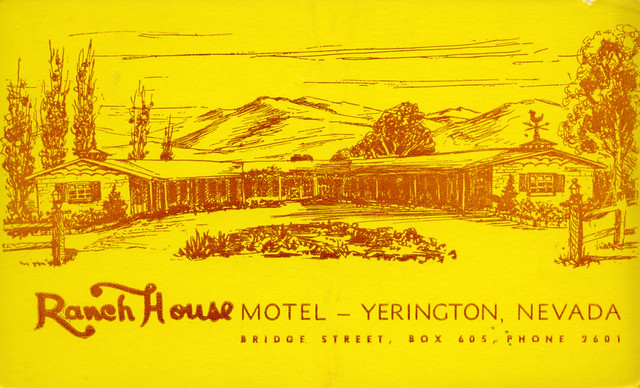 Ranch House Motel Yerington NV
