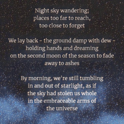 Night Poem Feldgang