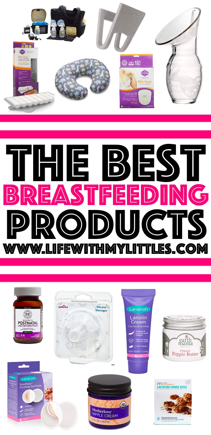 The best breastfeeding products recommended by real mamas! Breast care, breastpumps and accessories, breastfeeding helpers, and things for helping make breastfeeding more comfortable are all included! A great post for a new nursing mama or an experienced nurser!
