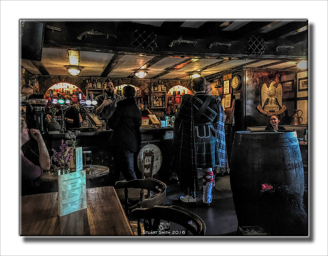 The Bar at The Ensign Ewart, The Royal Mile, Lawnmarket, Edinburgh, Scotland UK
