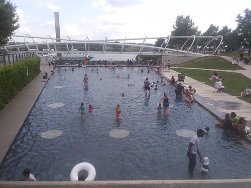 Wading pool, Yards Park/Southeast Waterfront/Navy Yard, DC