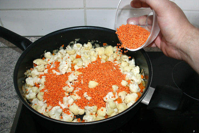 18 - Linsen addieren / Add lentils