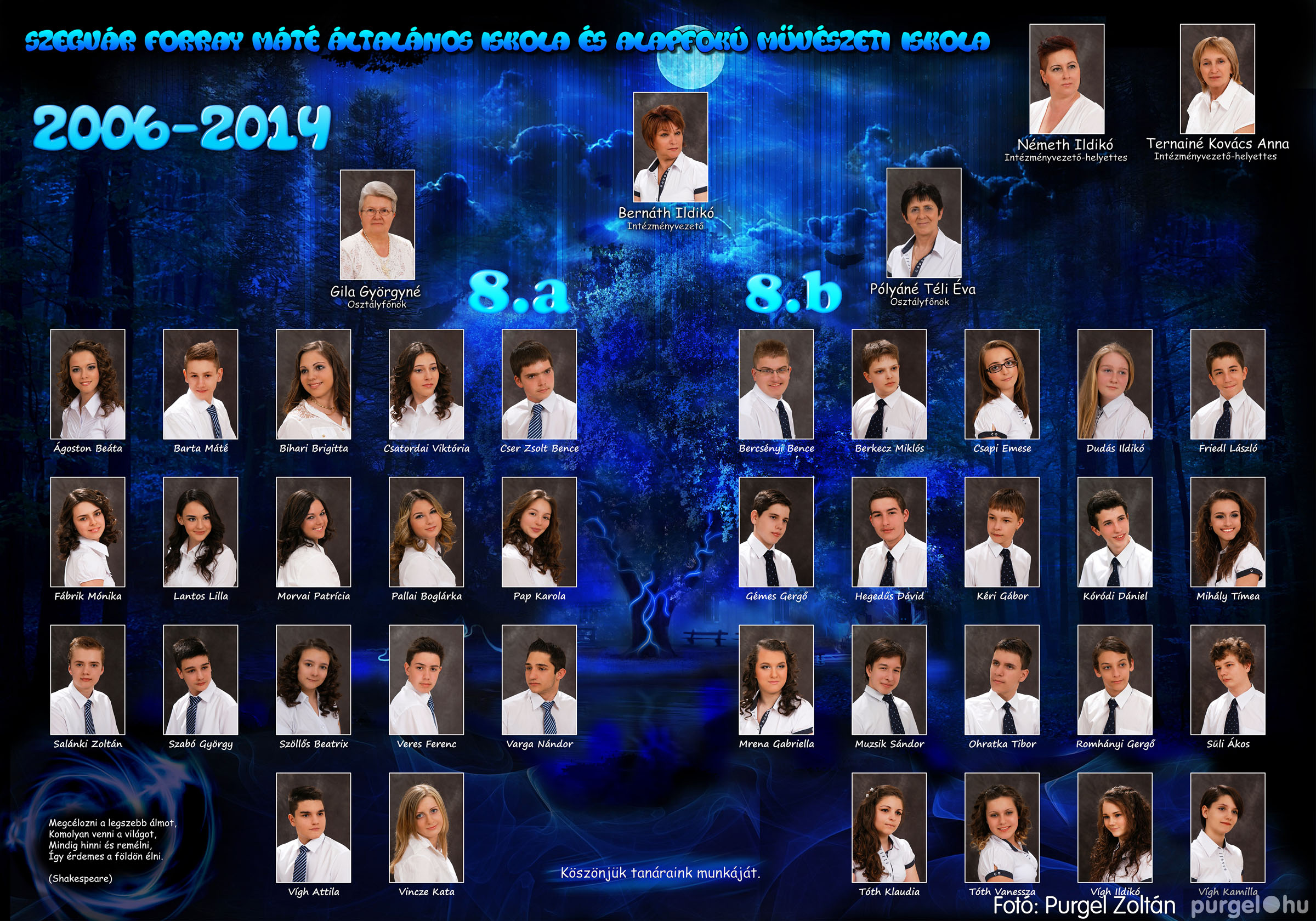 2014.06.04. 000 Forray Máté Általános Iskola tabló 2014. - Fotó：PURGEL ZOLTÁN©.jpg