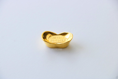 周大福珠寶金行 千足純金 司碼 壹両 Chow Tai Fook Jewellers & Goldsmiths 9999 Gold One Tael boat bar