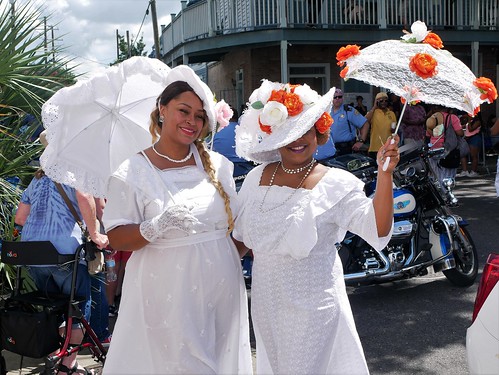 Second line parade for Satchmo Salute Parade at Satchmo Summer Fest - August 4, 2019. Photo by Louis Crispino.