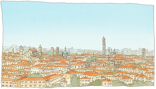 italie italy bologne bologna sketch drawing dessin croquis urbansketch urbansketcher urbansketchers carnetdevoyage
