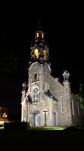 qc québec monteregie quebec canada montérégie beloeil church religiousbuilding église night darkness