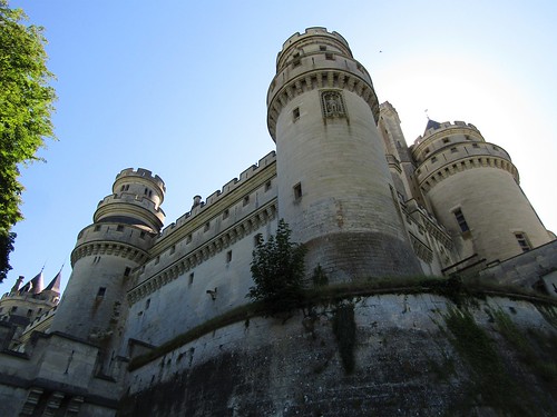 Pierrefonds Castle in France
