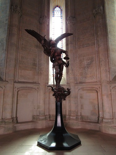 Statue in the chapel of Château Pierrefonds