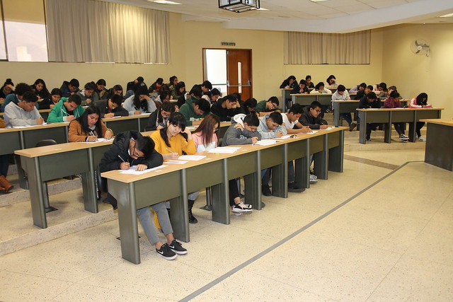 Universidad de San Martín de Porres llevó a cabo el Examen de Admisión y de Exonerados 2019-II