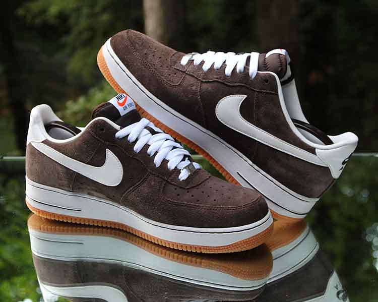 Nike Air Force 1 Low Men's Size 11.5 Baroque Brown White G…