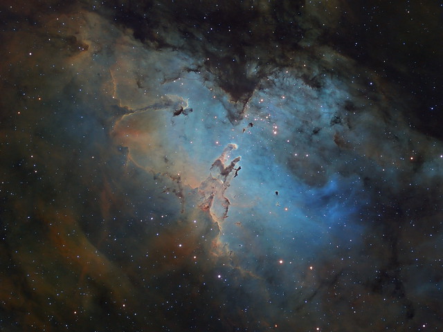 M16 in SHO from new Observatory