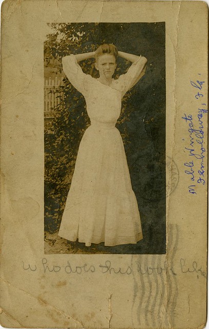 Portrait of Mabel Wingate in Fenholloway