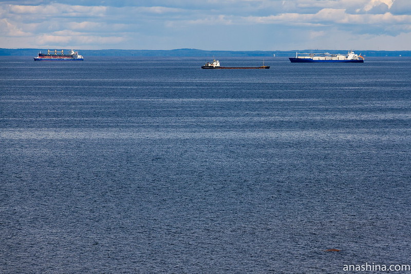 Финский залив, форт "Красная Горка", обрыв