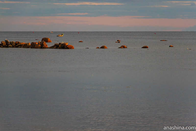 Финский залив, база отдыха "Окуневая", Балтийское море