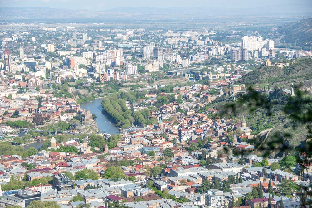 Тбилиси парк Мтацминда