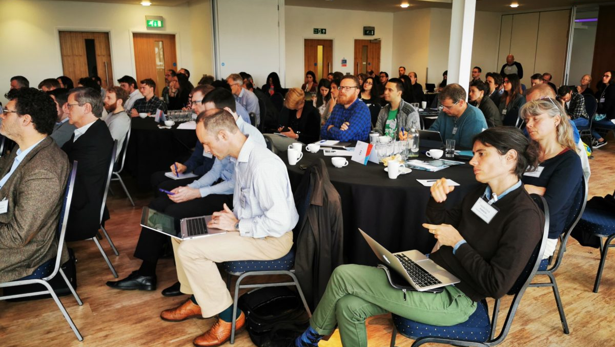 A photo of participants at the GW4 Water Security Alliance annual conference in Bristol.