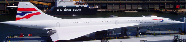 Concorde in New York.