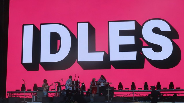 Idles (2019 Lollapalooza Chicago) - Joe Talbot, Adam Devonshire, Mark Bowen, Lee Kiernan & Jon Beavis