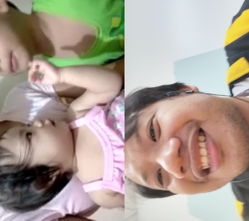 Aug 7 2019 videocall Im always happy and find life whenever im calling my kids. Maxine is respindong to me. She is starting to recognize me. | by dray_ef